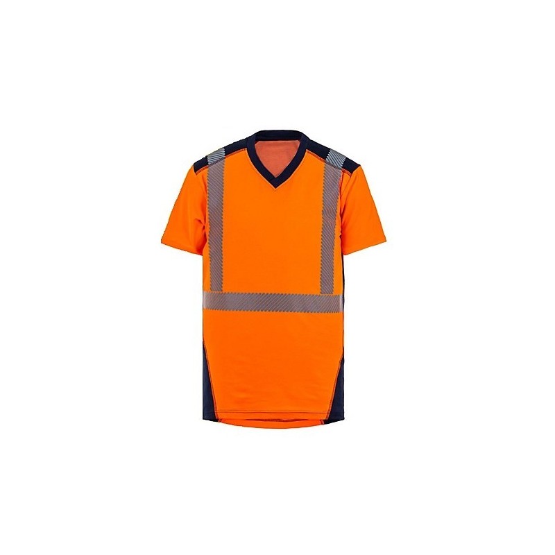 Vêtement Odispro Orange Marine Tshirjakc01om2l|Odispro